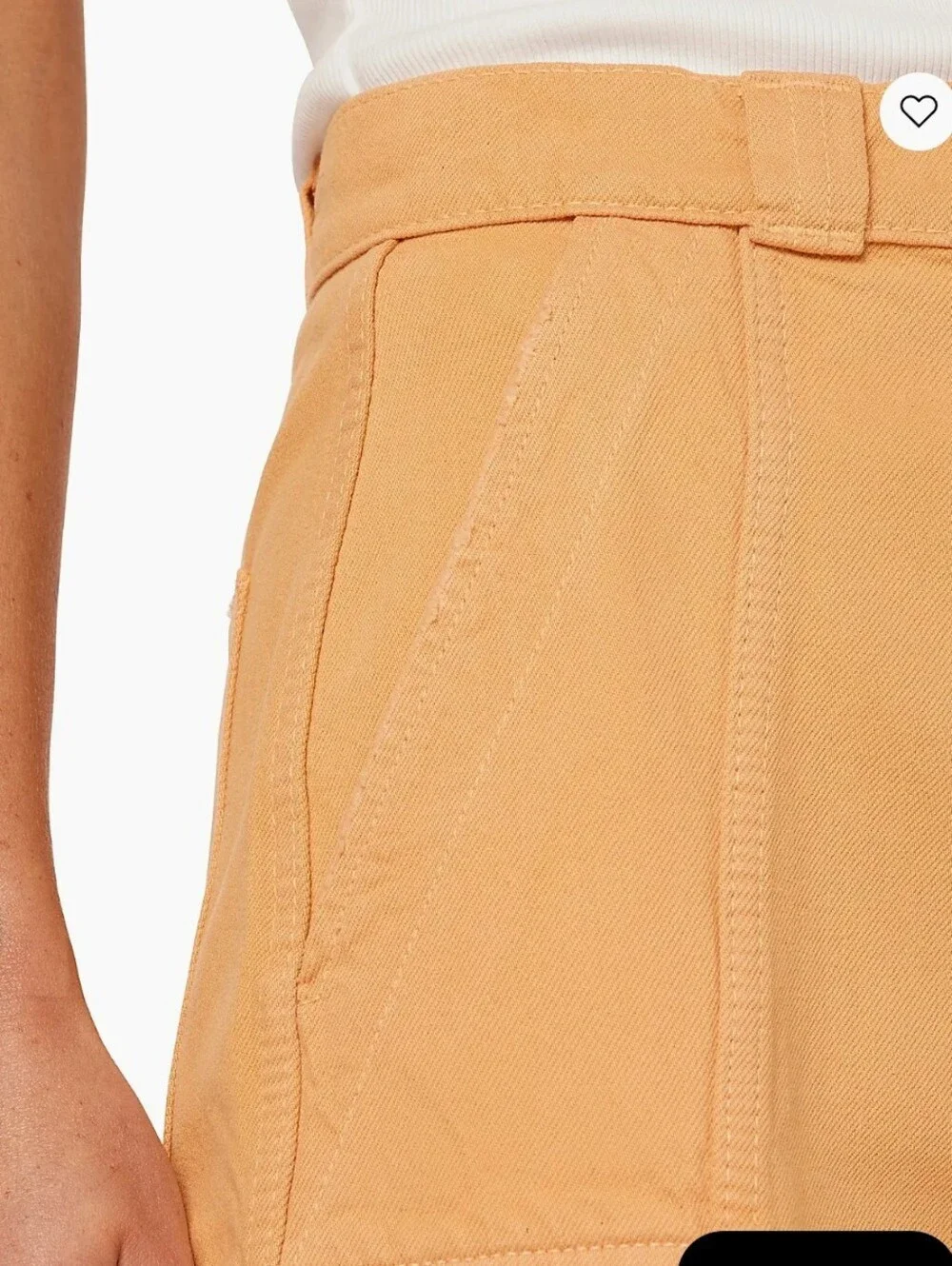 Free people Hudson orange 🧡 jeans Popsicle NWT